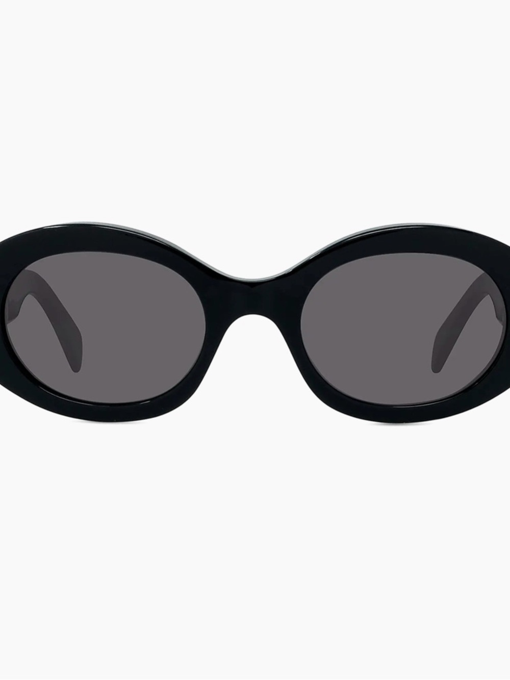 Celine Black Oval Sunglasses - Women's Accessories